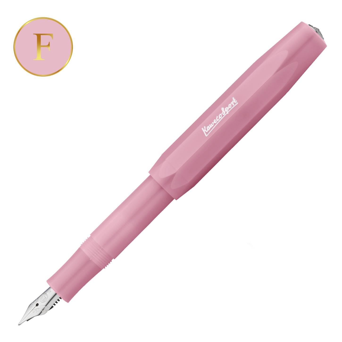 Kaweco Frosted Sport Dolma Kalem Pembe Fine (F) Uç