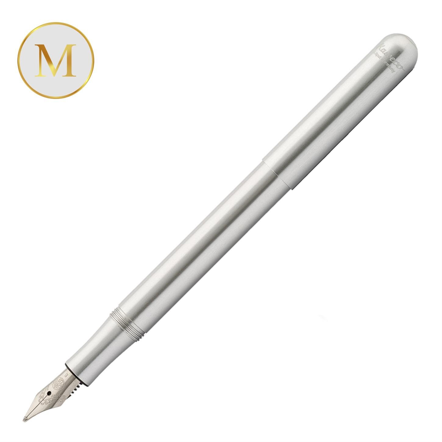 Kaweco Lılıput Dolma Kalem Mat Krom Medium (M) Uç