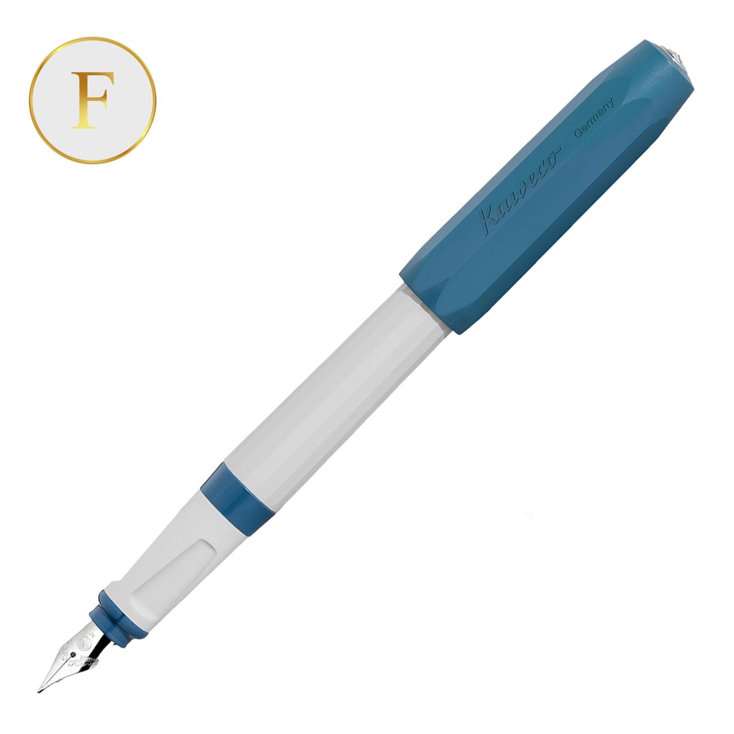 Kaweco Perkeo Dolma Kalem Krem-Turkuaz Fine (F) Uç