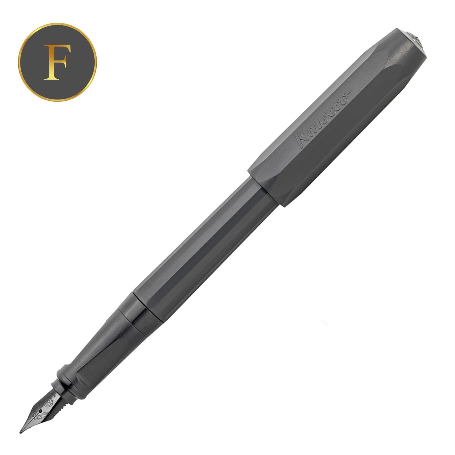 Kaweco Perkeo Dolma Kalem Mat Siyah Fine (F) Uç