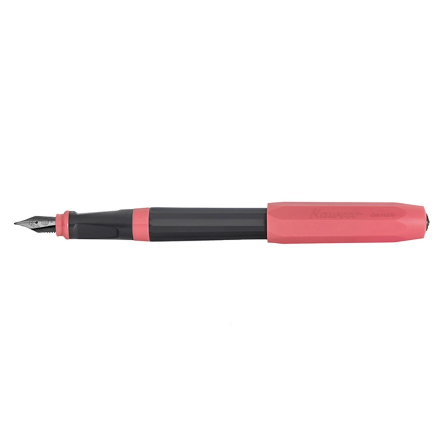 Kaweco Perkeo Dolma Kalem Siyah-Pembe  Medium (M) Uç