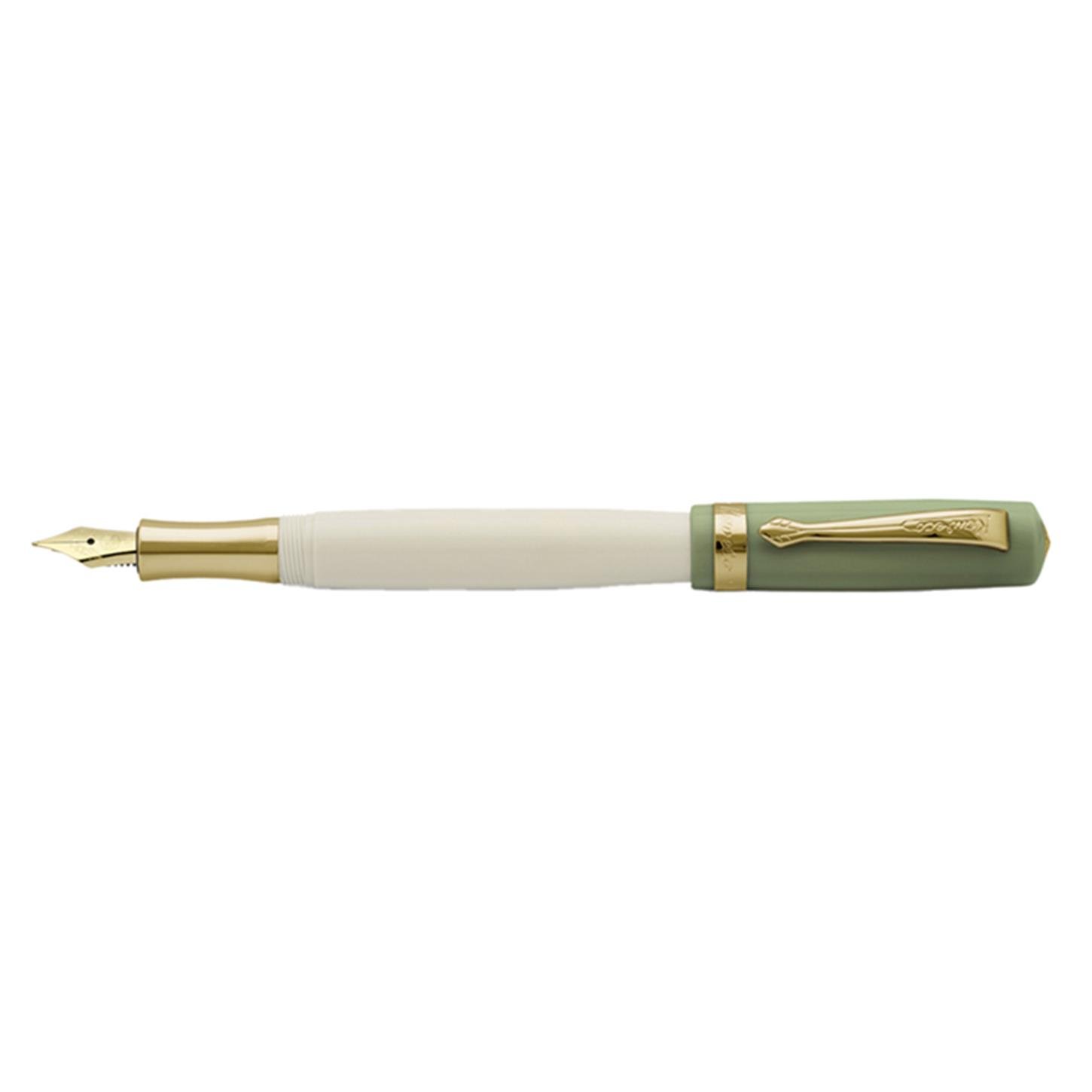 Kaweco Student 60s Swıng Dolma Kalem Beyaz-Yeşil  Medium (M) Uç