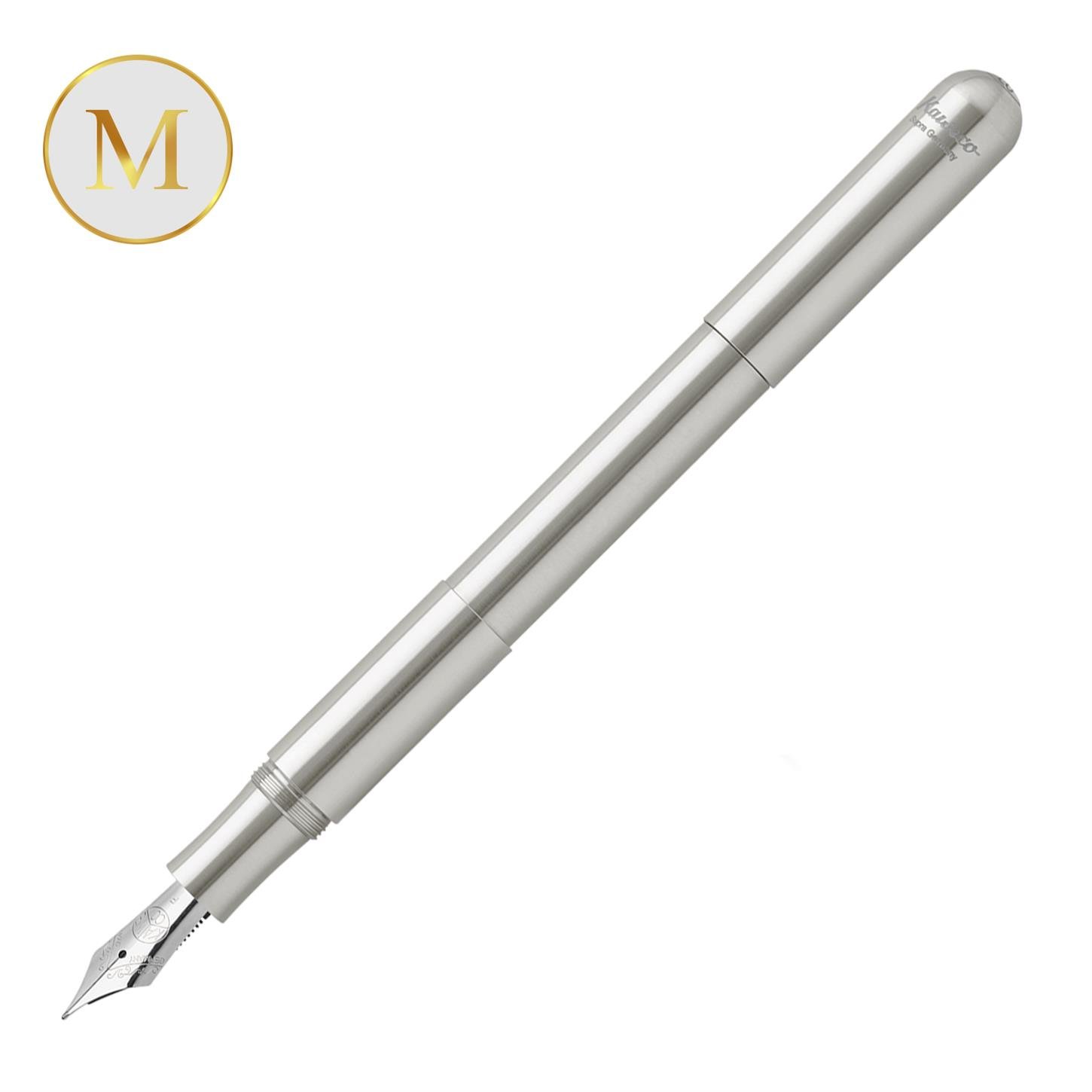 Kaweco Supra Dolma Kalem Krom Medium (M) Uç