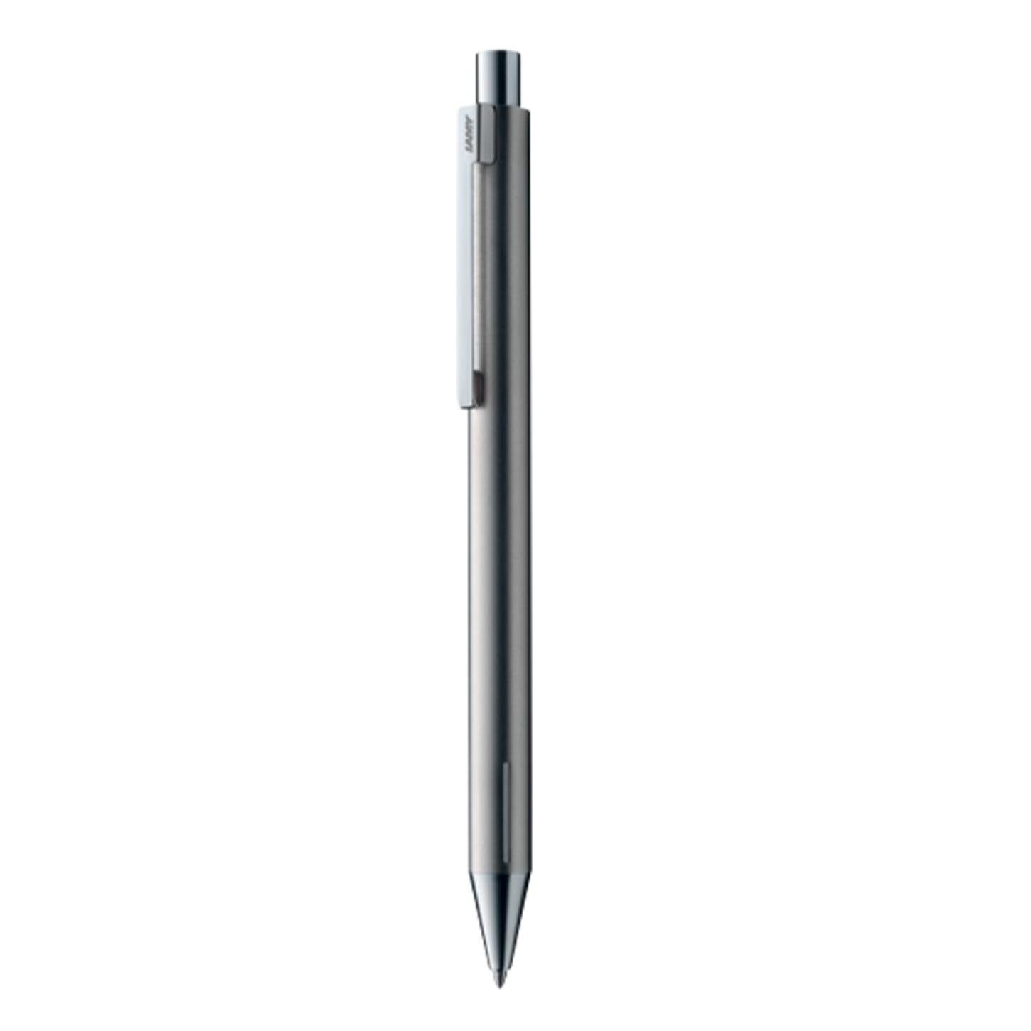 Lamy Econ Tükenmez Kalem, Paslanmaz Çelik Gövde, Koyu Gri