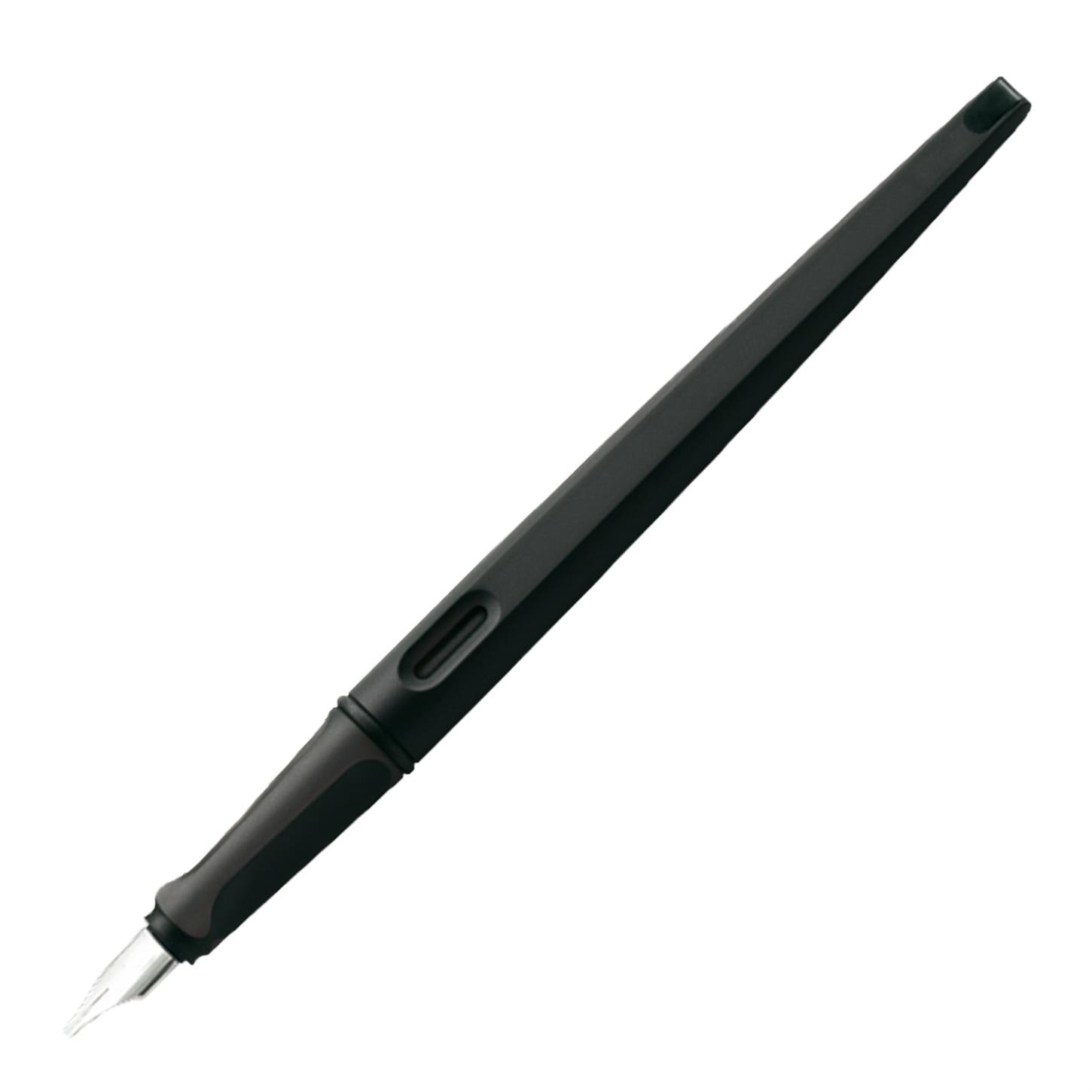 Lamy Joy Al Kaligrafi Dolma Kalemi,Plastik Gövde,  Alüminyum Kapak, Çelik Uç, Mat Siyah, 1.1 mm Uç