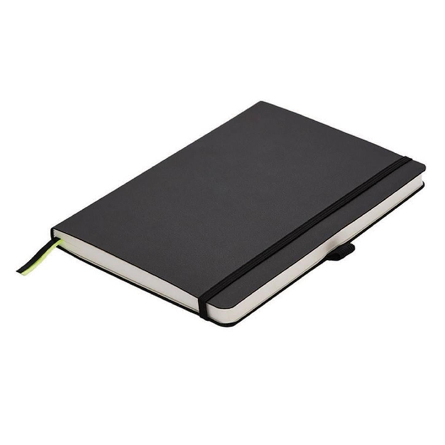 Lamy Paper Defter Yumuşak Kapak Çizgili 192 Sarı Renk Sayfa Kalem İçin Lastik Tutacak 2 Renk Ayraç