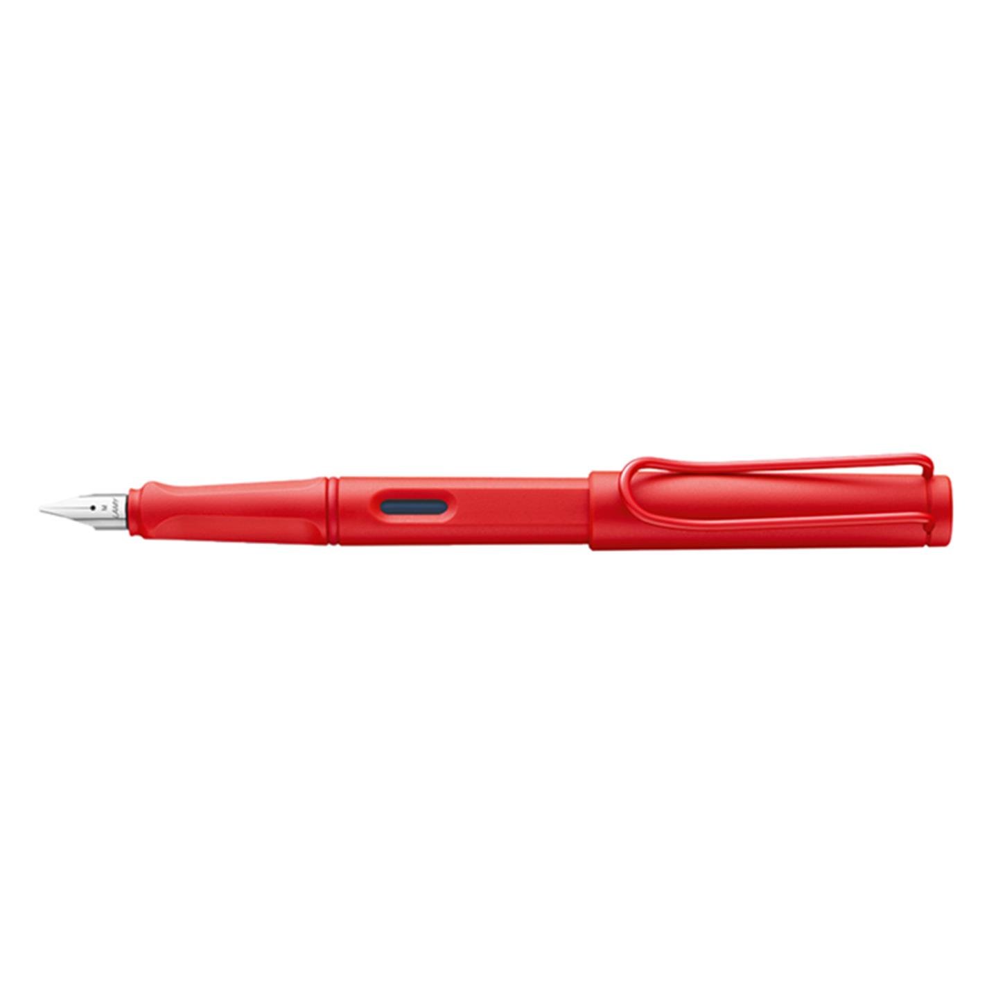 Lamy Safari Dolma Kalem, Dayanıklı Plastik Gövde,  Ergonomik Grip, Çelik Uç Ve Çelik Klips, (F) Uç, S