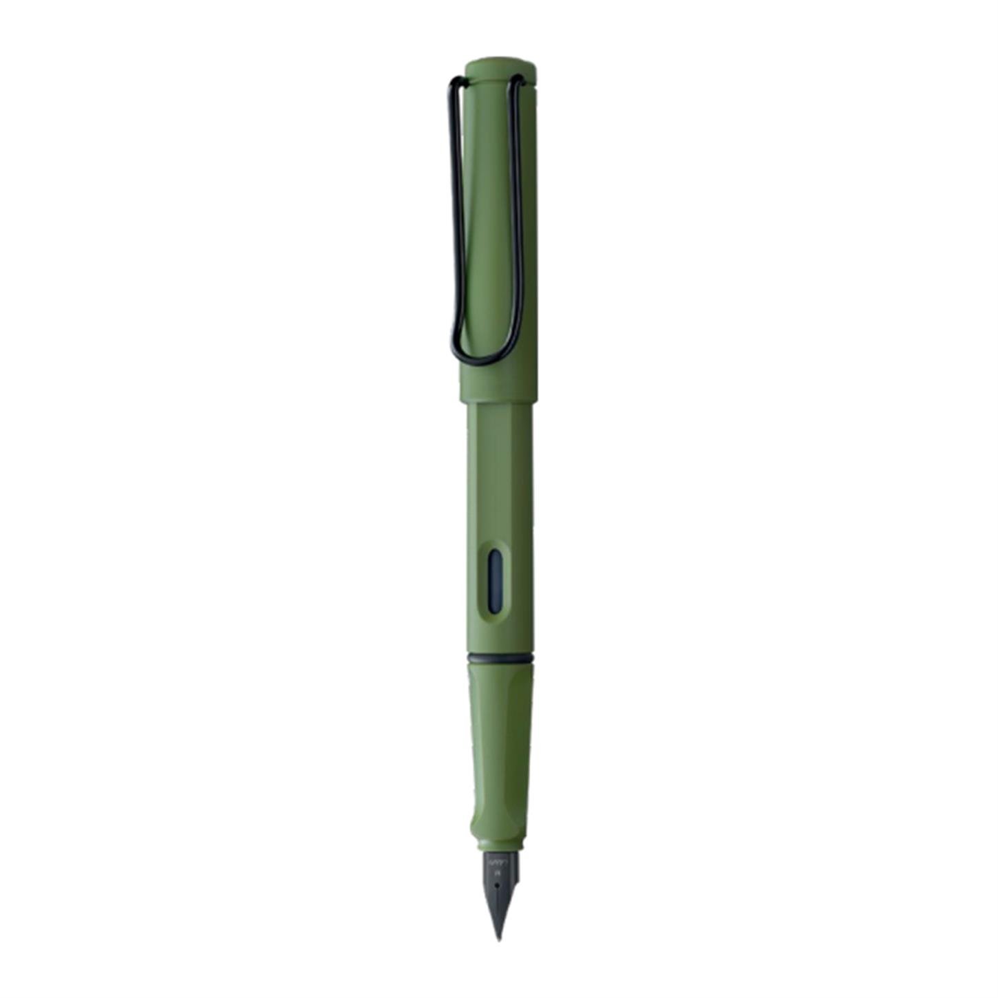Lamy Safari Dolma Kalem, Dayanıklı Plastik Gövde,  Ergonomik Grip, Çelik Uç Ve Çelik Klips, (F) Uç, S