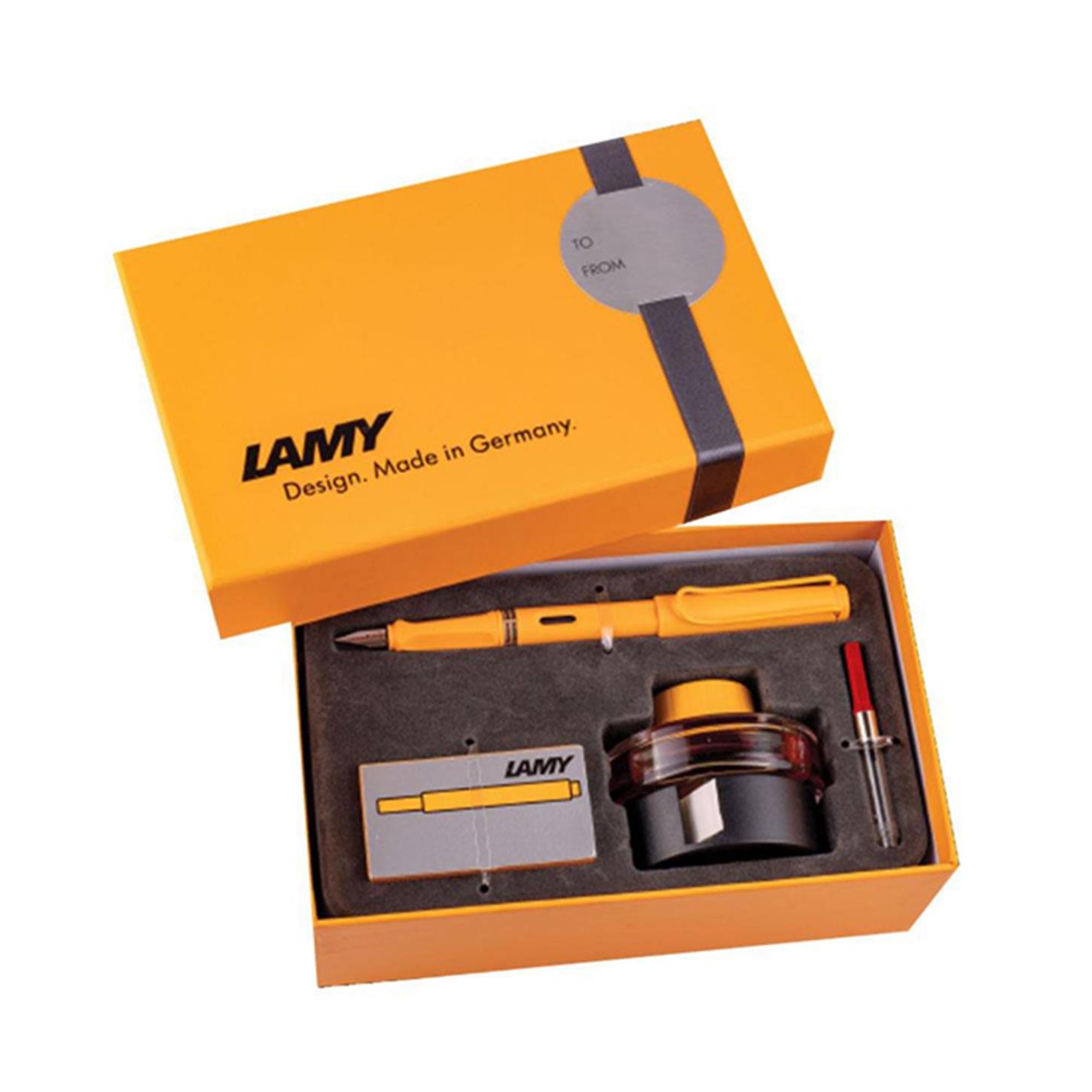 Lamy Safari Dolma Kalem Setleri, 1 Adet Kalem +  T51 30 ml Mavi Mürekkep, T10 Mavi Kartuş, Z28 Pist