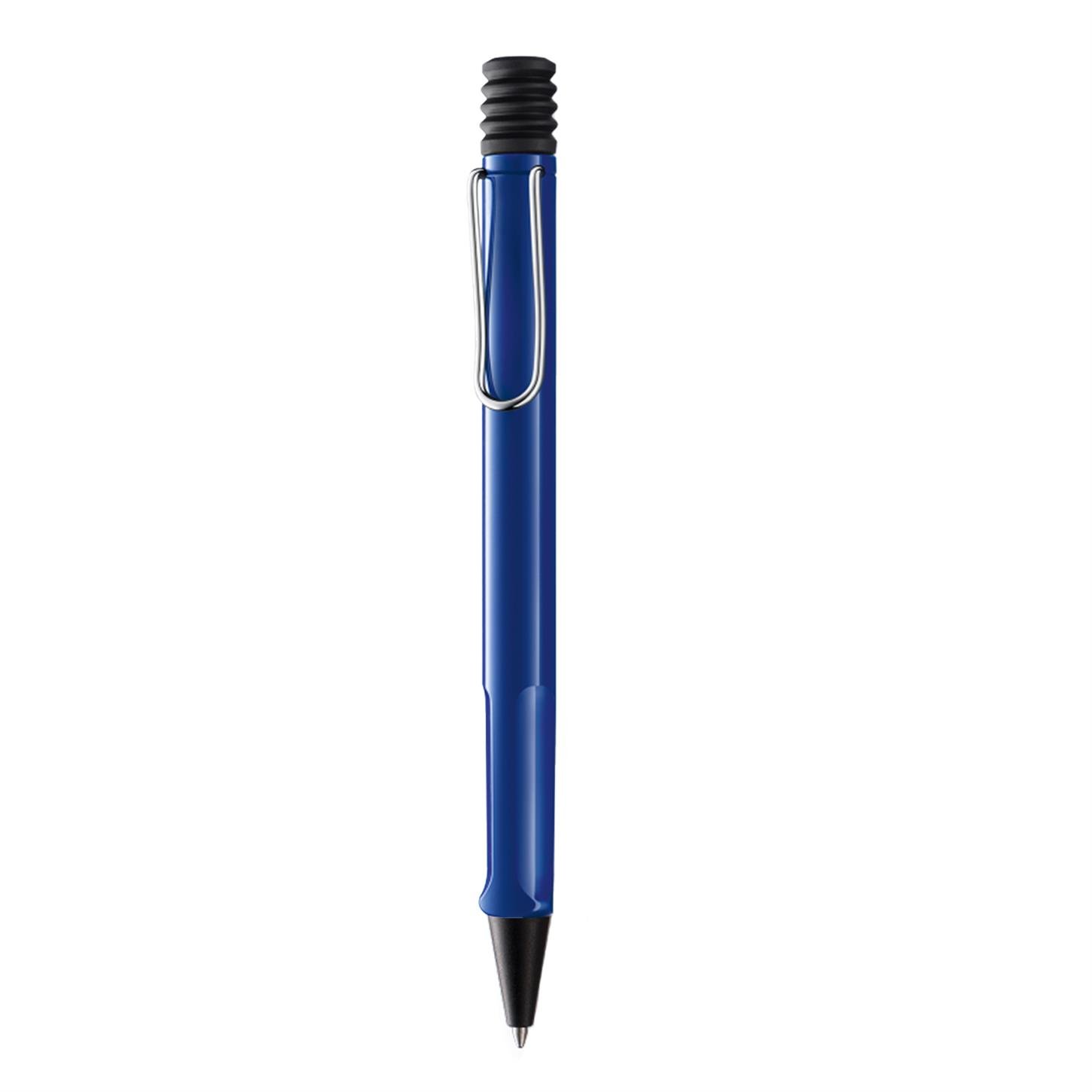 Lamy Safari Tükenmez Kalem, Dayanıklı Plastik  Gövde, Ergonomik Grip, Çelik Klips, Parlak Mavi
