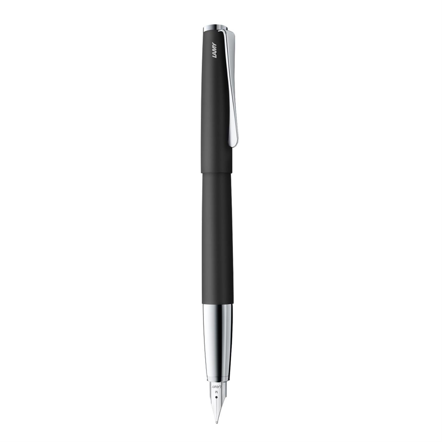 Lamy Studio Dolma Kalem, Mat Lake Gövde, Pervane Şekilli Çelik Klips, Parlak Çelik Uçlu, (F) Uç, Si