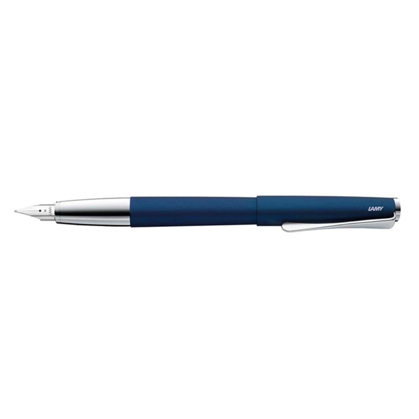 Lamy Studio Dolma Kalem, Mat Lake Gövde, Pervane Şekilli Çelik Klips, Parlak Çelik Uçlu, (EF) Uç,