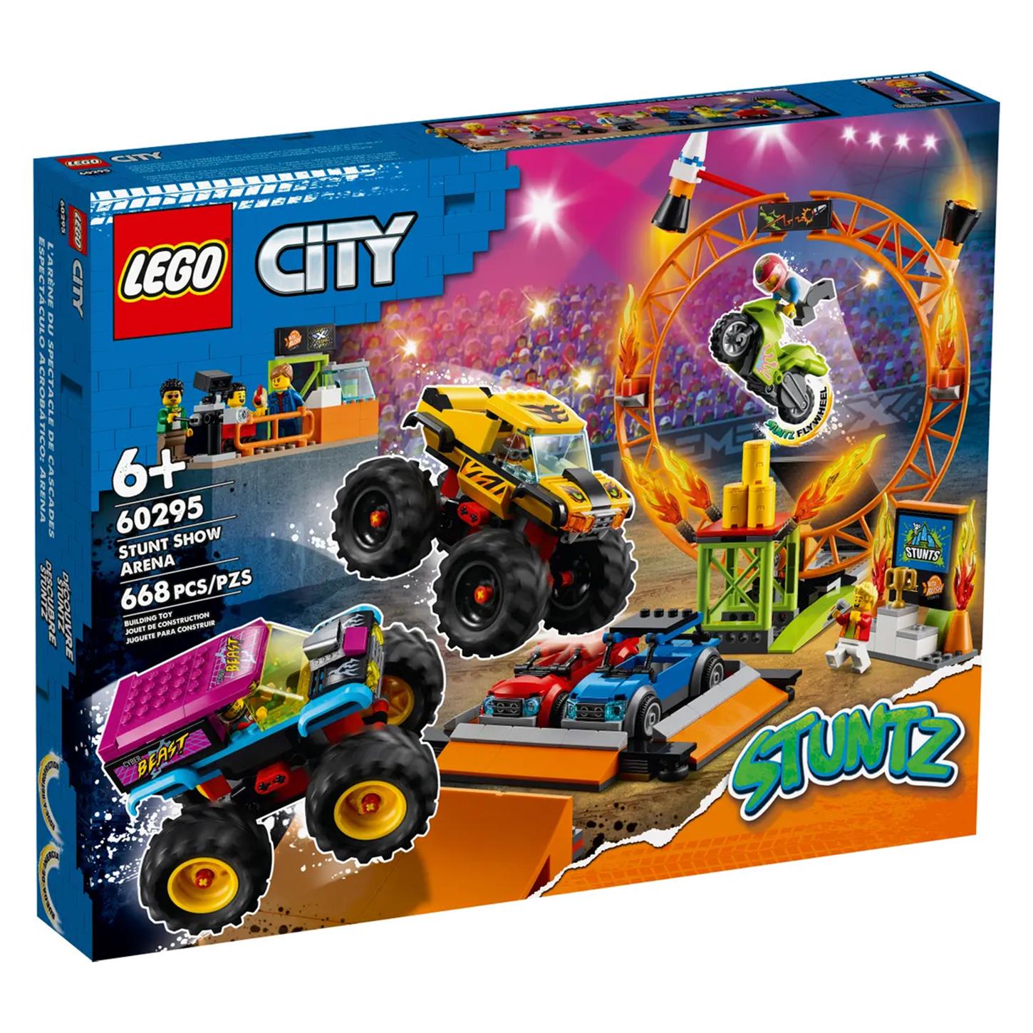 Lego City Gösteri Arenası 668 parça60295