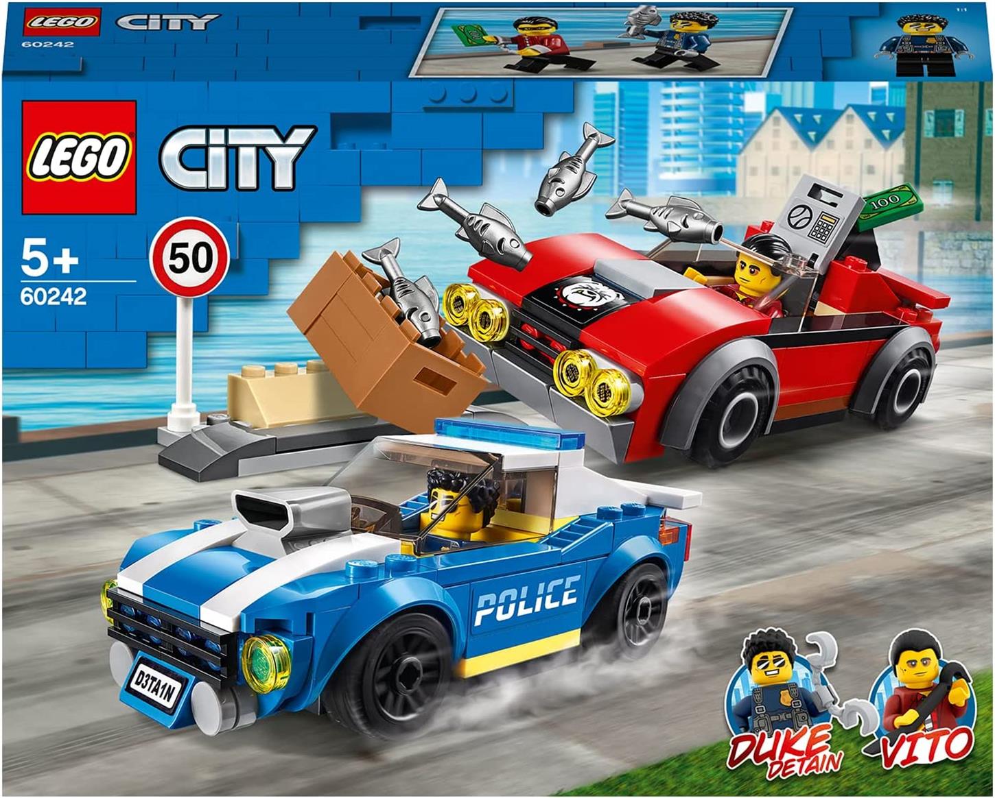 Lego City - Polis Otobanında Tutuklama 60242