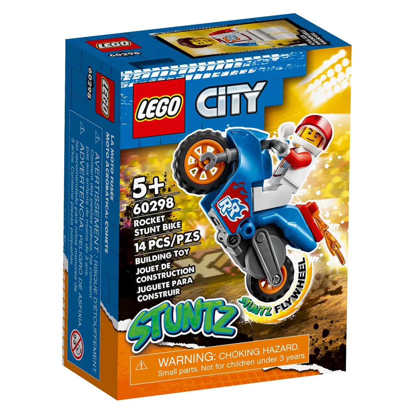 Lego City Roket Gösteri Motosikleti 14 Parça 60298