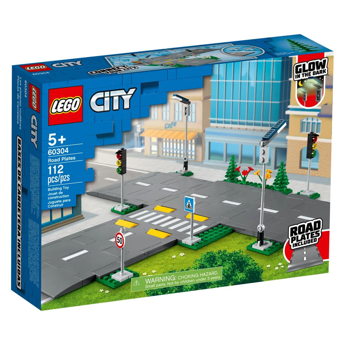 Lego City - Yol Zemini 112 Parça 60304