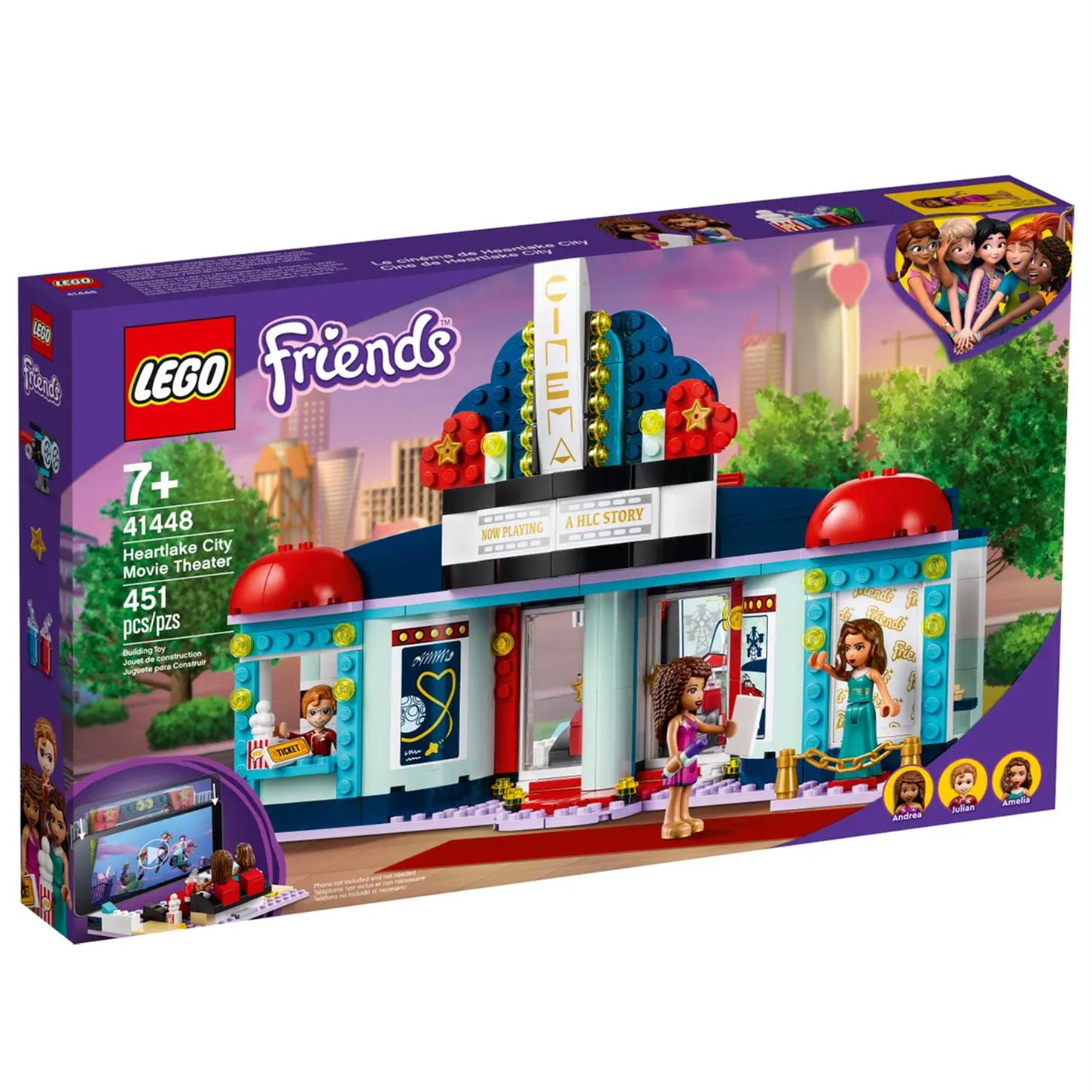 Lego Friends Heartlake City Sineması  451 Parça 41448