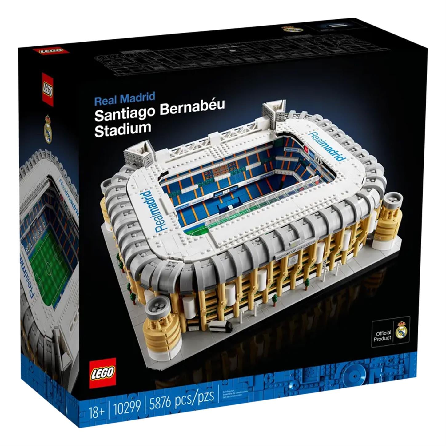 Lego Icons Real Madrid Santiago Bernabeu Stadyumu  5876 Parça 10299