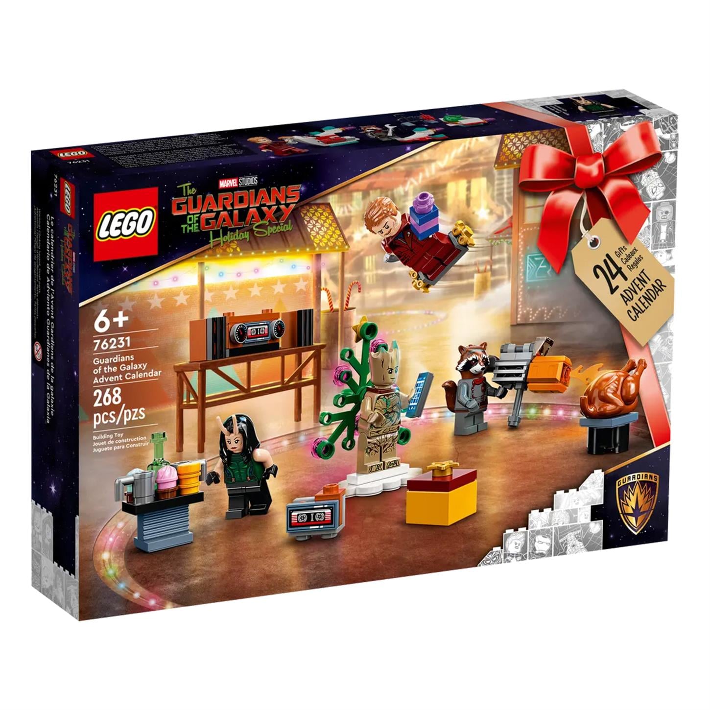 Lego Marvel Galaksinin Koruyucuları Yılbaşı 268  Parça 76231
