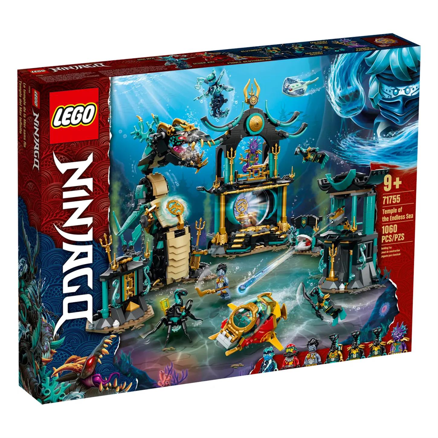 Lego Ninjago Sonsuz Deniz Tapınağı 1060 Parça 7175  1060 Parça 71755