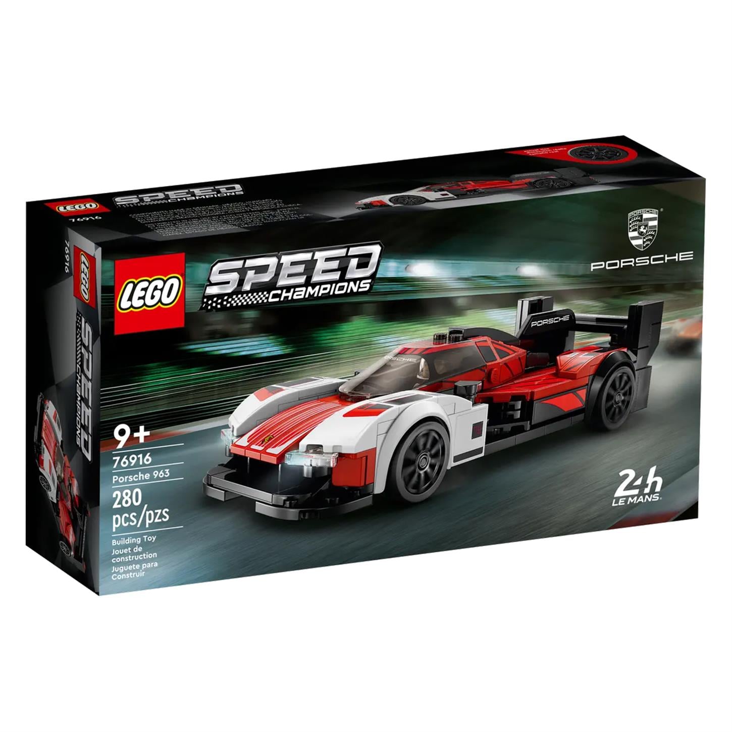 Lego Speed Champions Porsche 963 280 Parça 76916