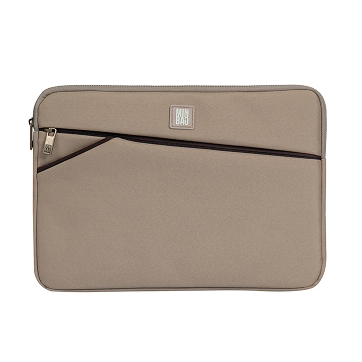 Minbag Alice Laptop Ve Tablet Çantası (135 INCH)  Krem