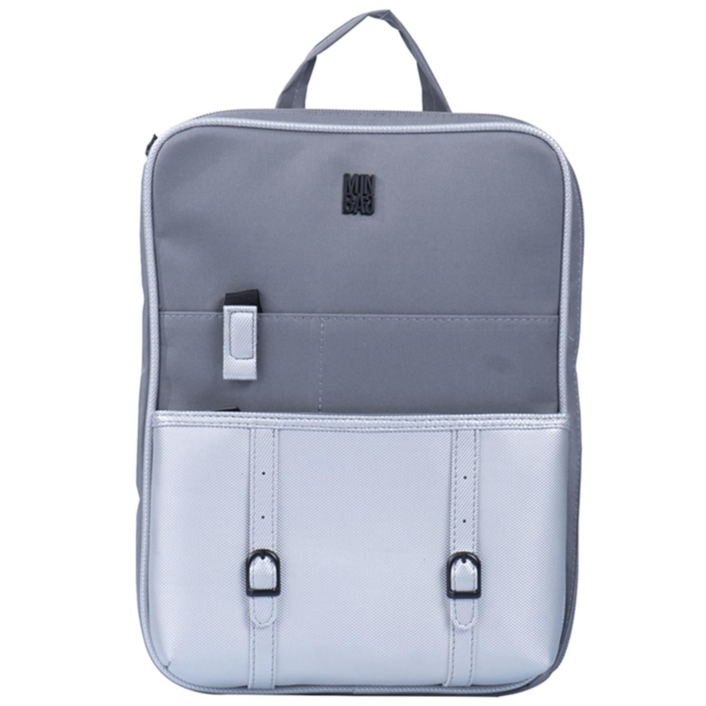 Minbag Aspen Lux A4 Laptop Ve Tablet Çantası  (13 INCH) (27x36cm) Gri