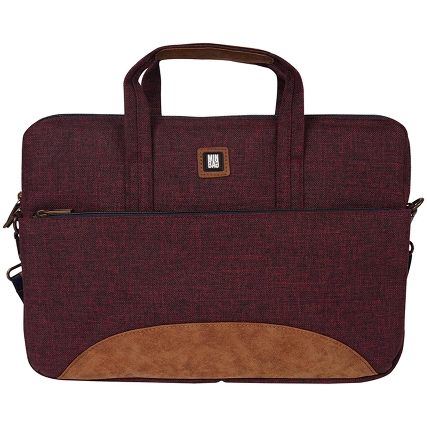 Minbag Big Jane Laptop Çantası (20 INCH) (45x34cm)  Bordo