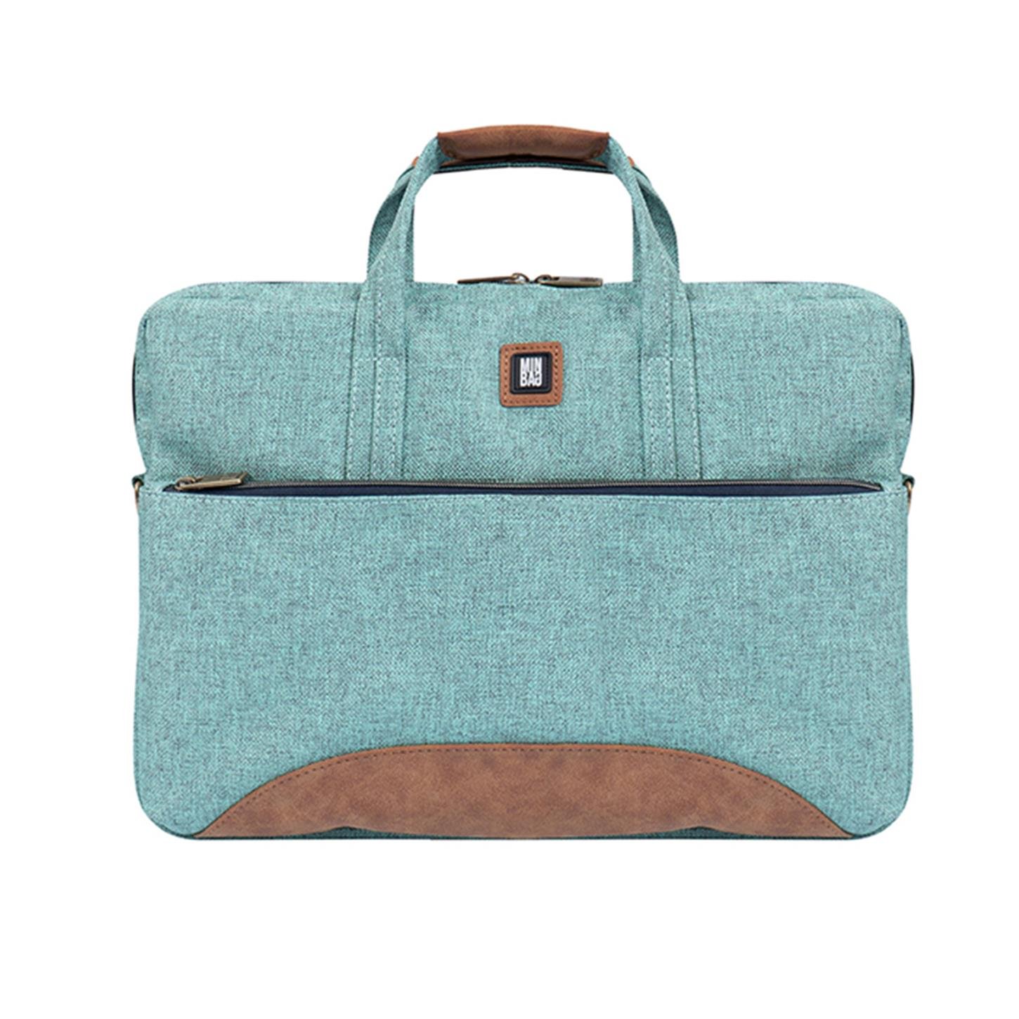 Minbag JR Jane Laptop Çantası (13 INCH) (36x29cm)  Yeşil