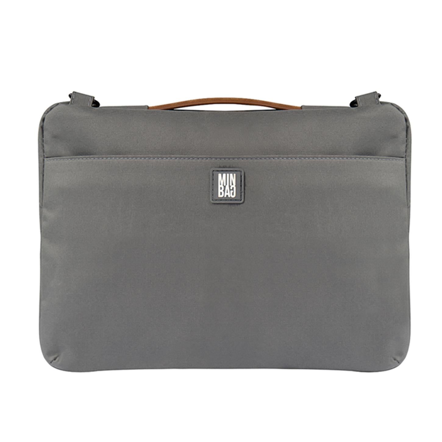 Minbag Micheal Laptop Çantası (15 INCH) Gri