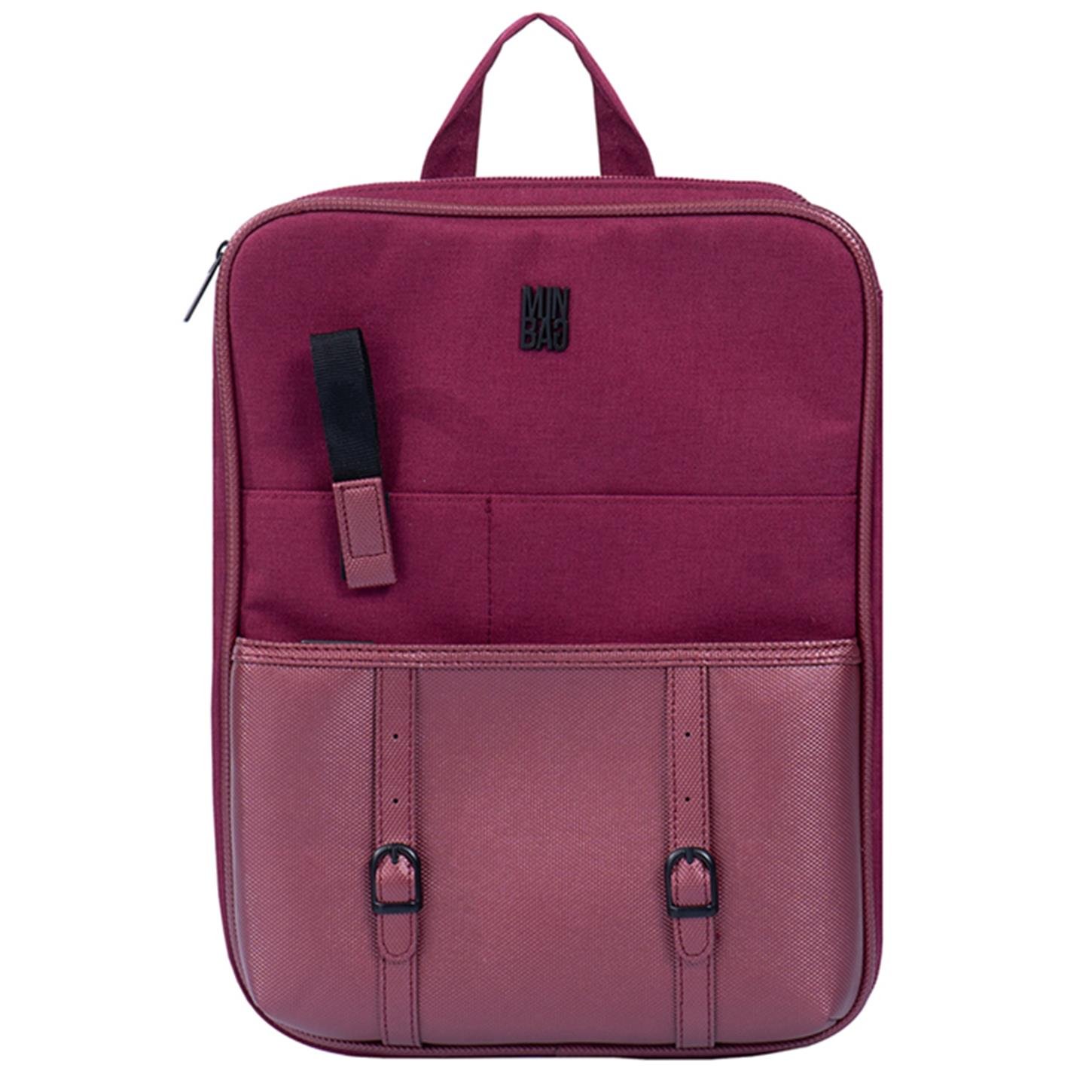 Minbag XXL Aspen A4 Laptop Ve Tablet Çantası  (17 INCH) (30x42cm) Bordo