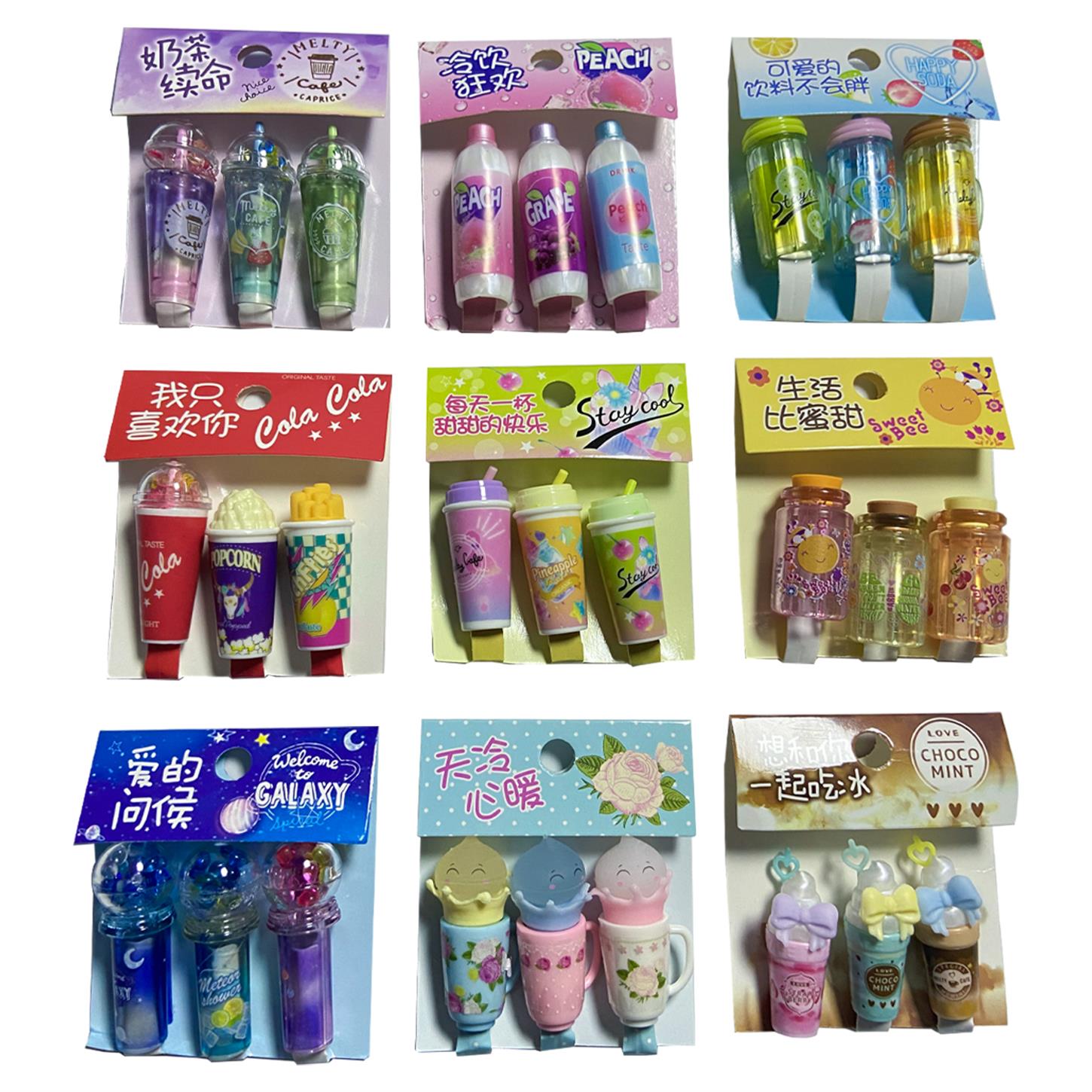 Munis Kalem Başlıgı Bottle 3 Lü Set
