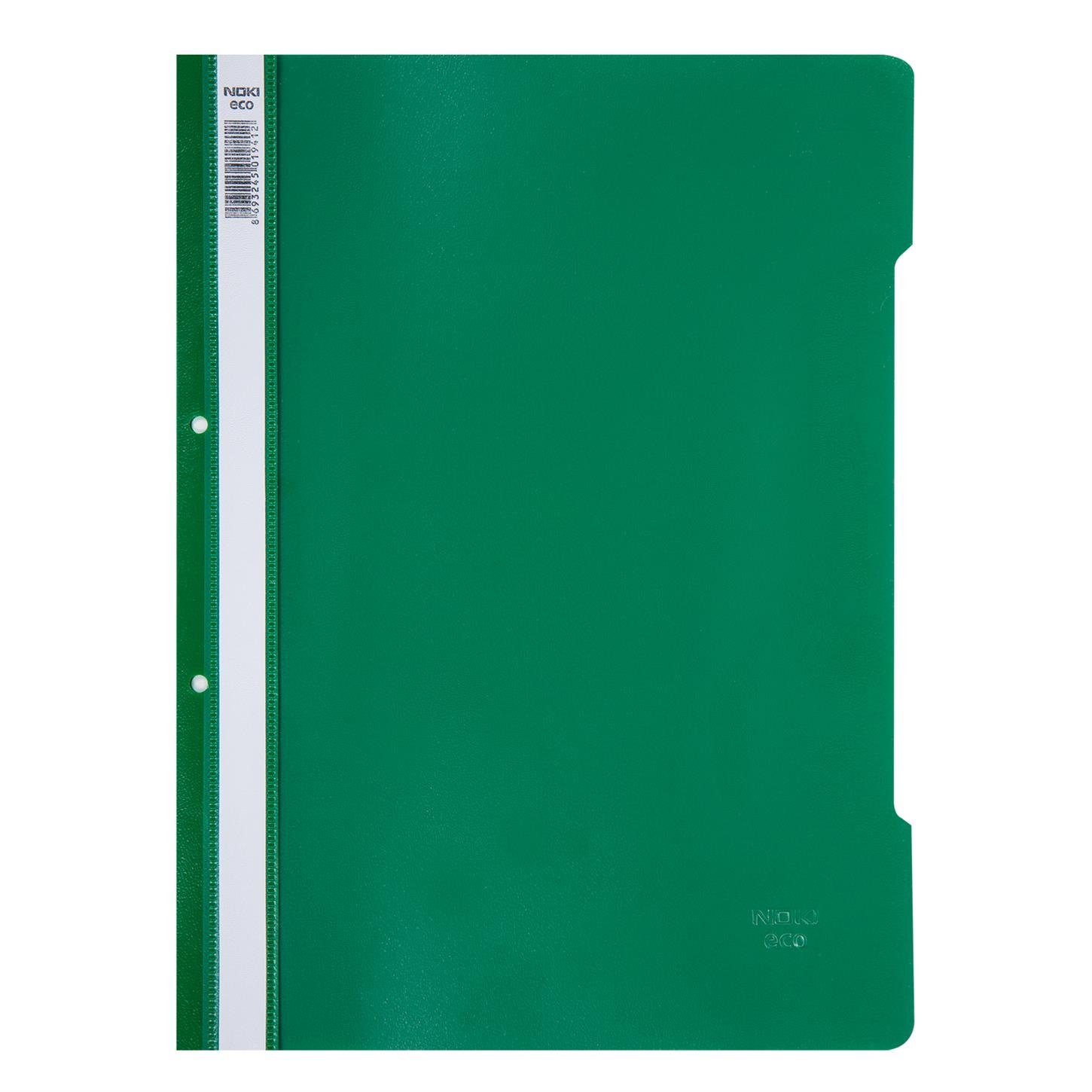 Noki Eco Telli Dosya, 50'li Paket, Yeşil