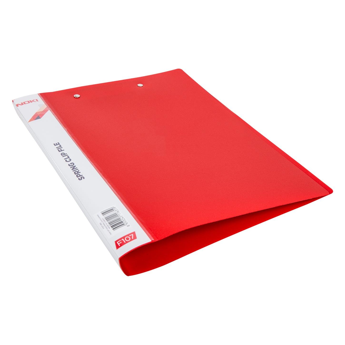 Noki F107 Mat Çift Sıkıştırmalı Dosya, Kırmızı