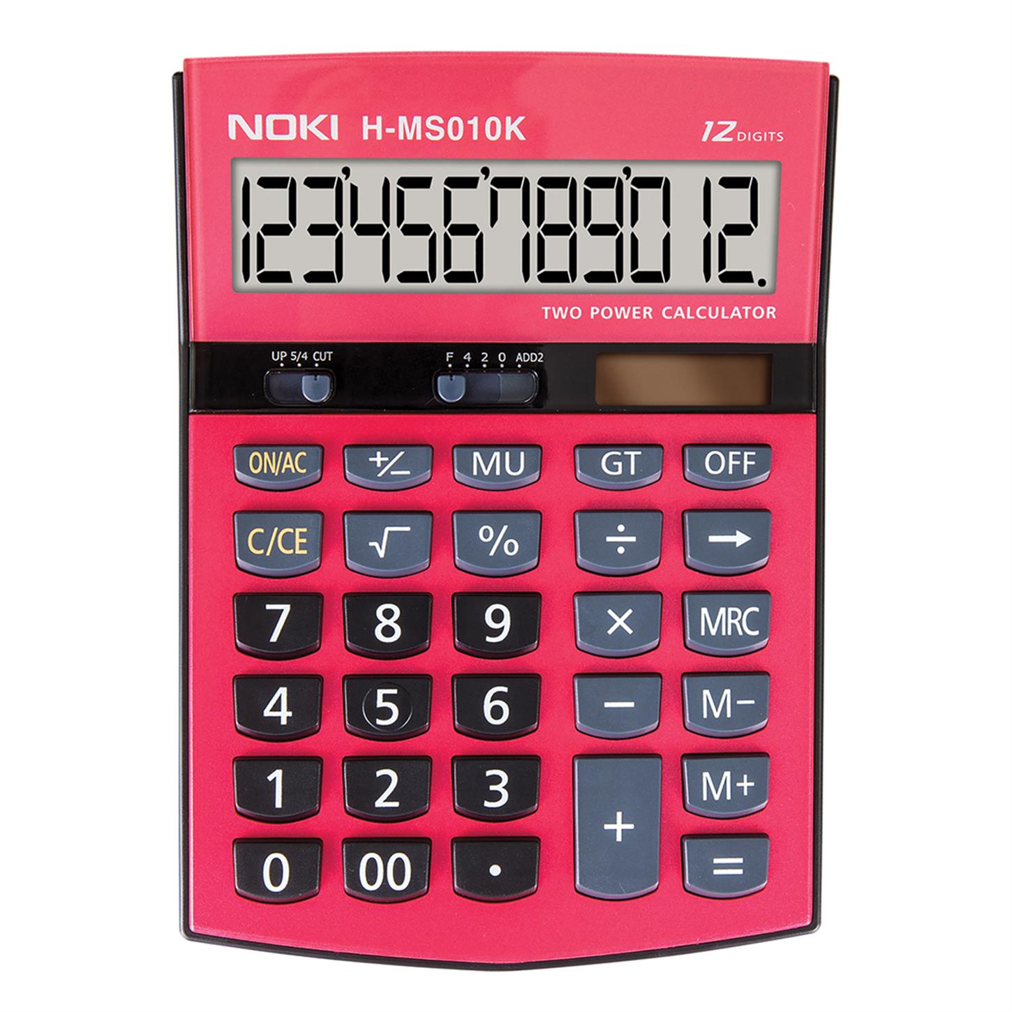 Noki H-MS010 Hesap Makinesi, Kırmızı