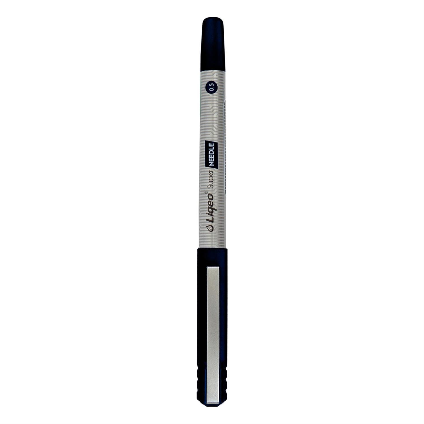 Noki Liqeo İğne Uçlu Kalem, 0.5 mm Uç, Siyah