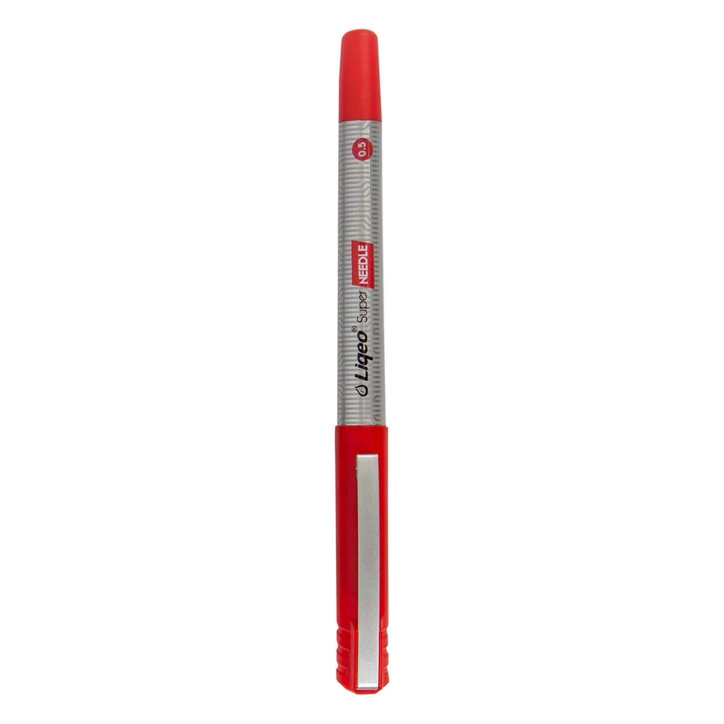 Noki Liqeo İğne Uçlu Kalem, 0.5 mm Uç, Kırmızı