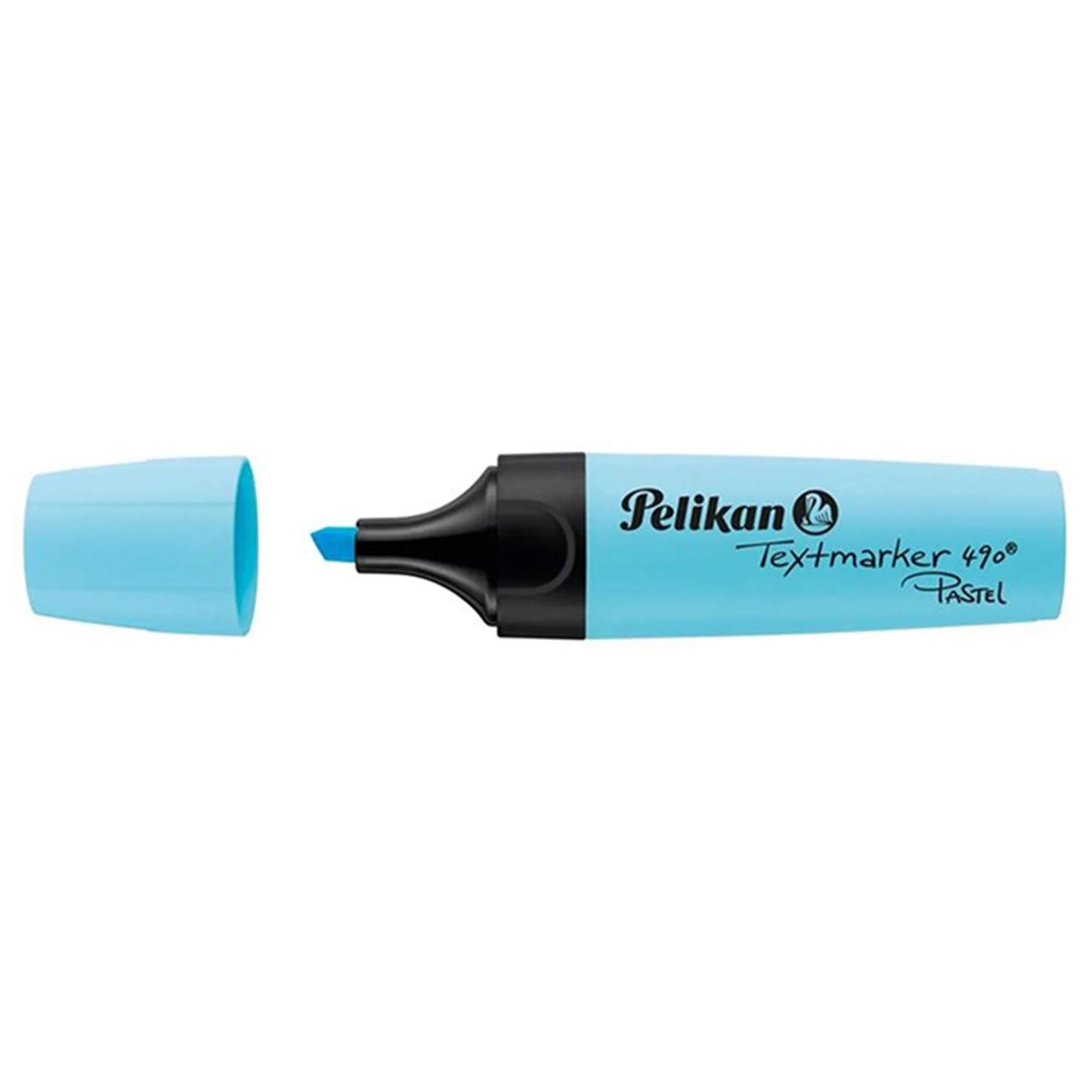 Pelikan 490 Fosforlu Kalem Pastel Cam Mavi