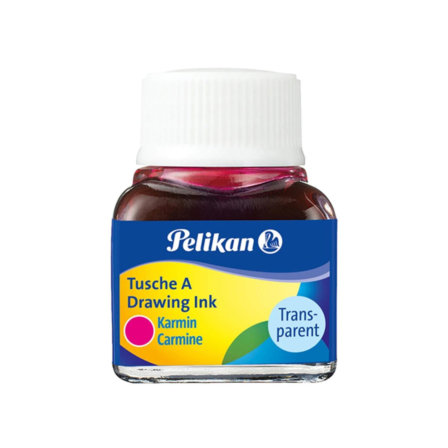 Pelikan Drawing Ink Çini Çz.Mür 10ml CarmenKırmızı
