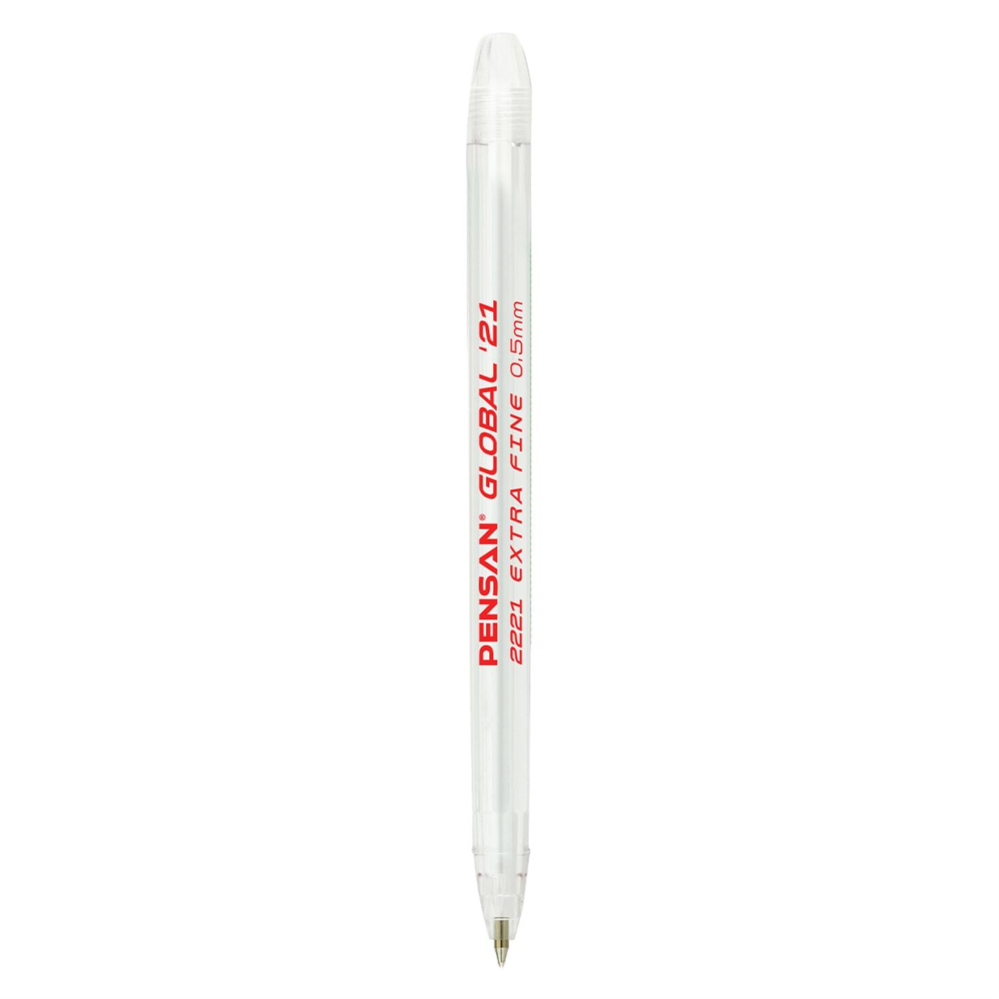 Pensan 2221 Global Tük.Kl. 0.5 mm, Kırmızı