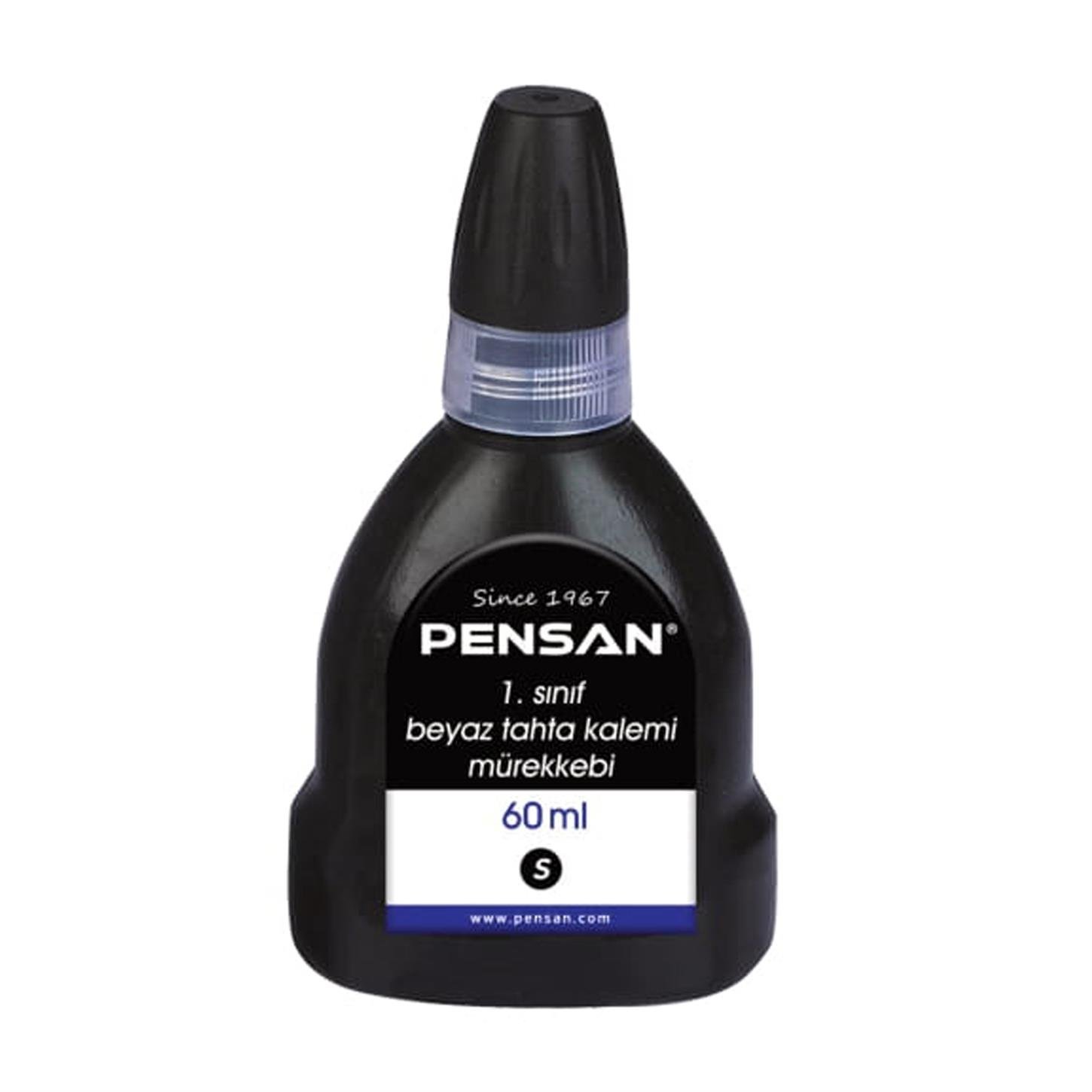 Pensan 4007 Tahta Kalemi Mürekkebi, 60 ml, Siyah