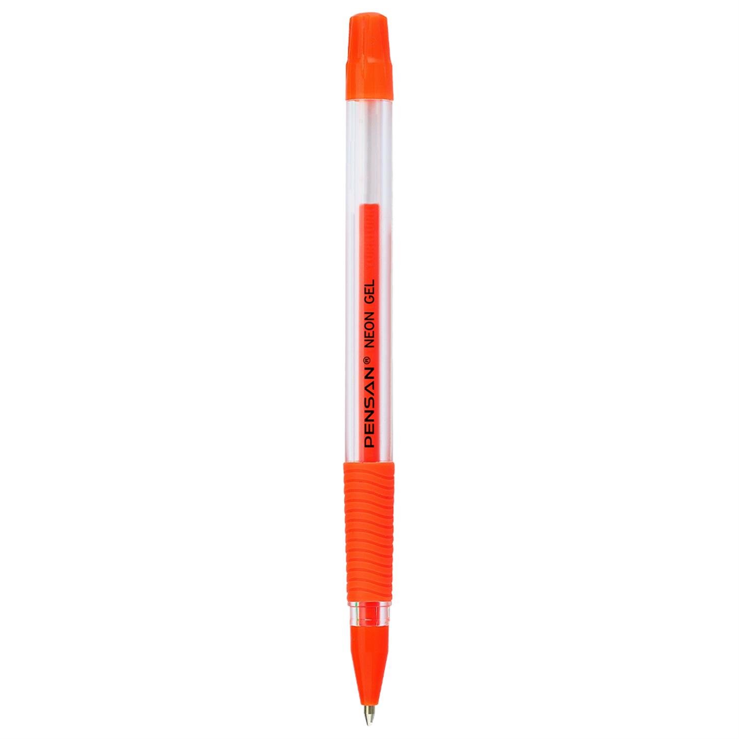 Pensan Neon Jel Tükenmez Kalem 1mm Turuncu