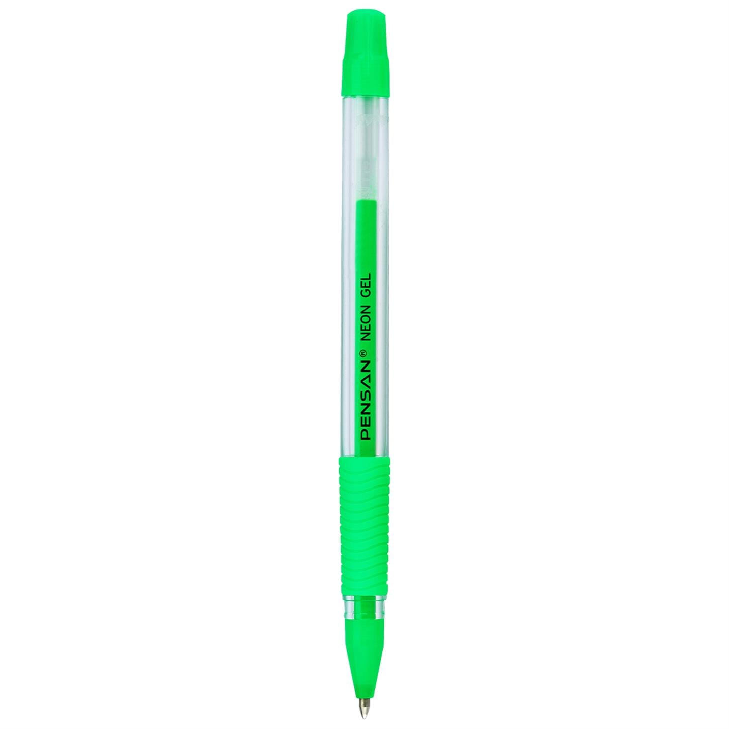 Pensan Neon Jel Tükenmez Kalem 1mm Yeşil
