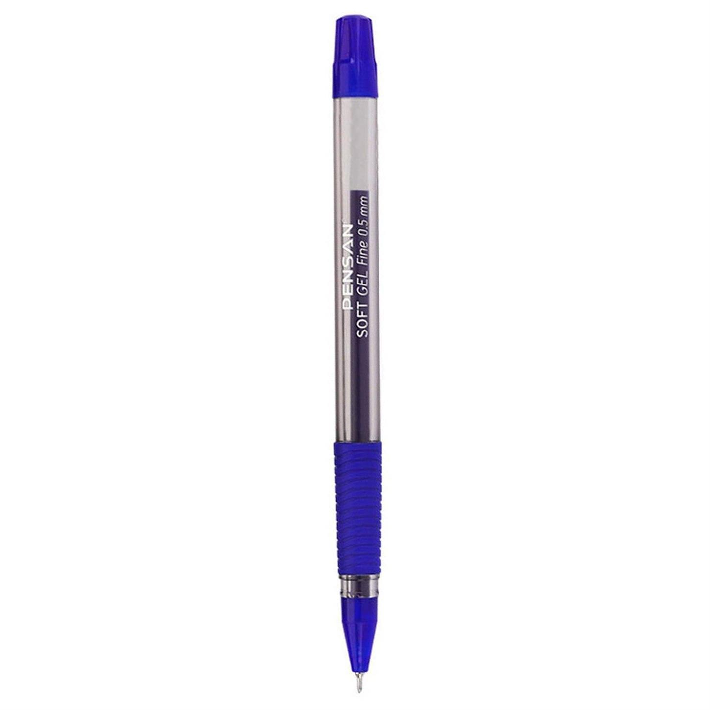 Pensan Soft Gel Fıne Tük.Kl. 0.5 mm, Mavi