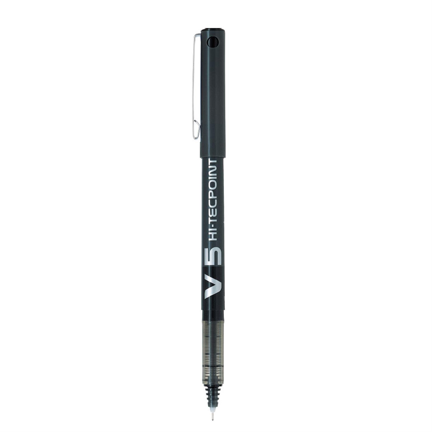Pilot V5 Roller Kalem İğne Uç Siyah