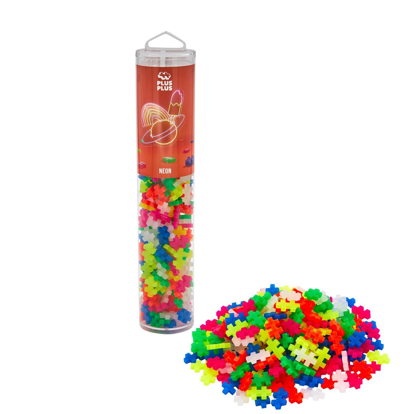 Plus-Plus Neon Mix 240 Parça Tüp