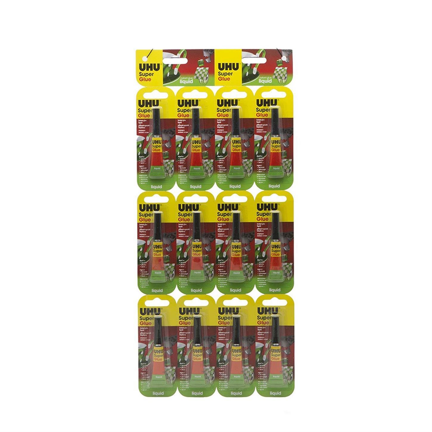 Uhu Super Glue 3 Gr Jumbo Kartela