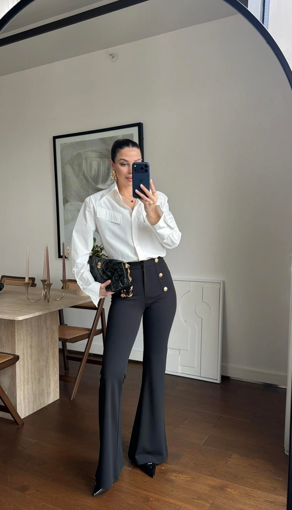 Premium Trend Vatkalı Poplin Gömlek