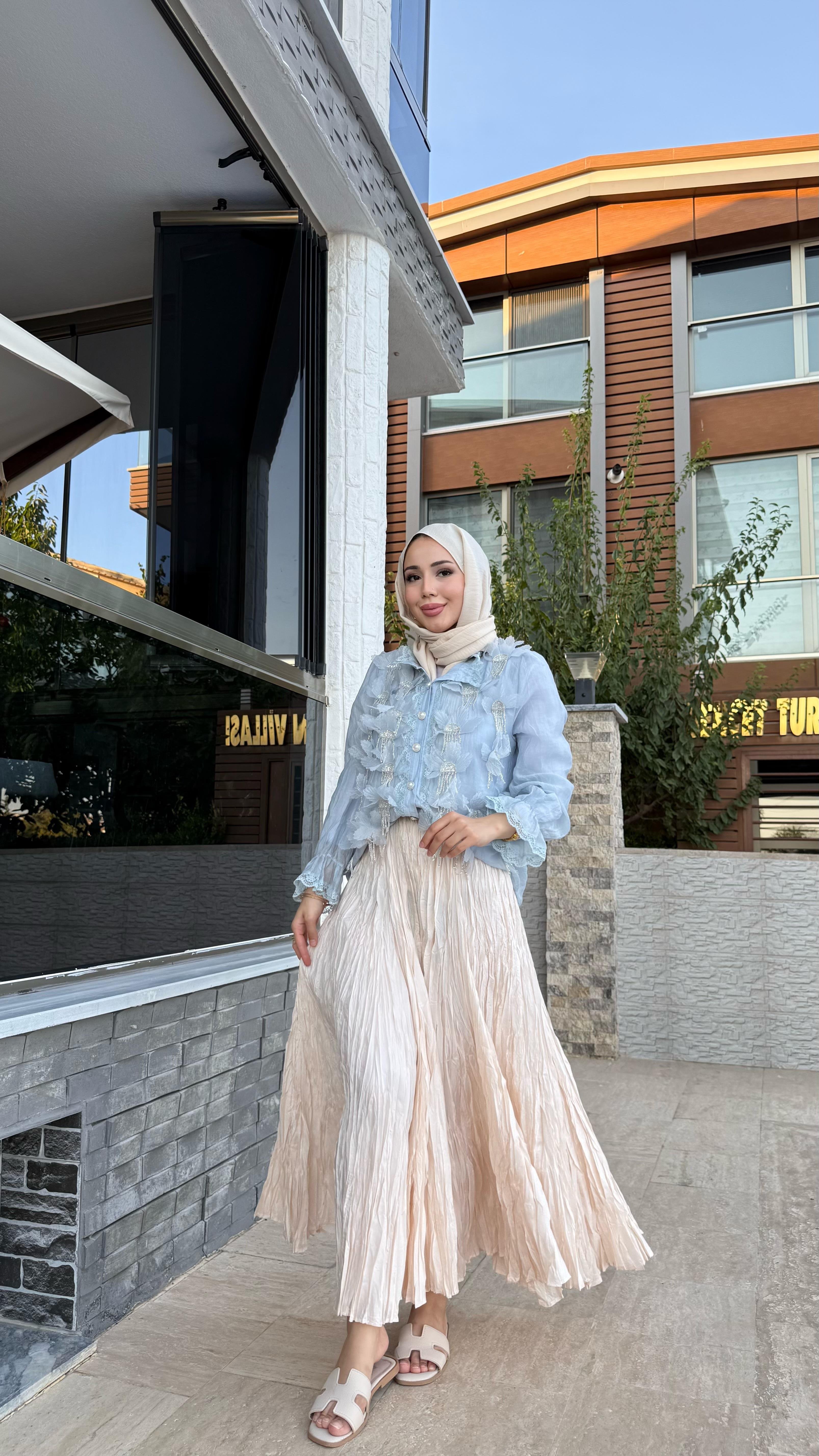 İTHAL İŞLEMELİ GÖMLEK