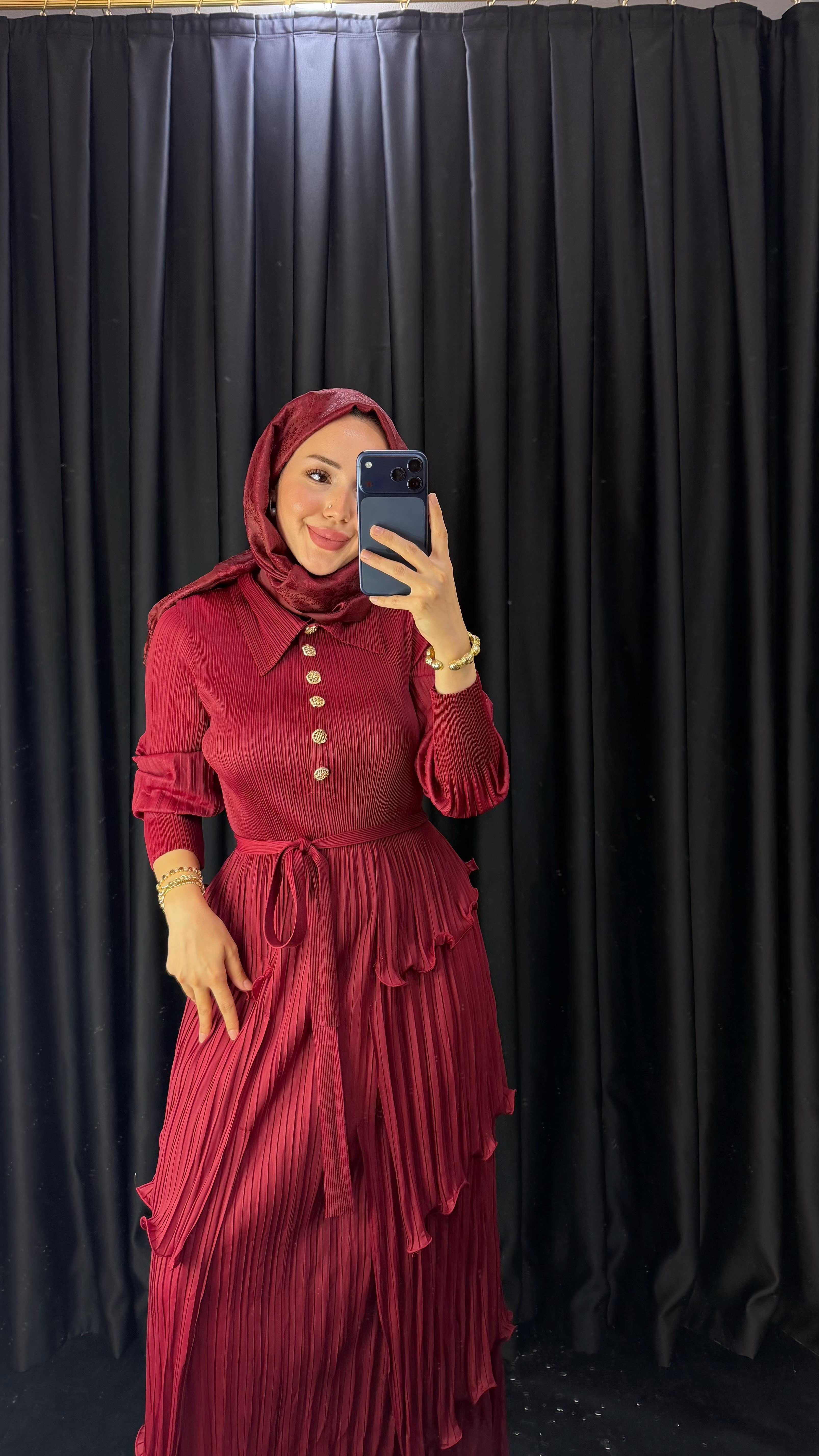 BORDO İTHAL ELBİSE